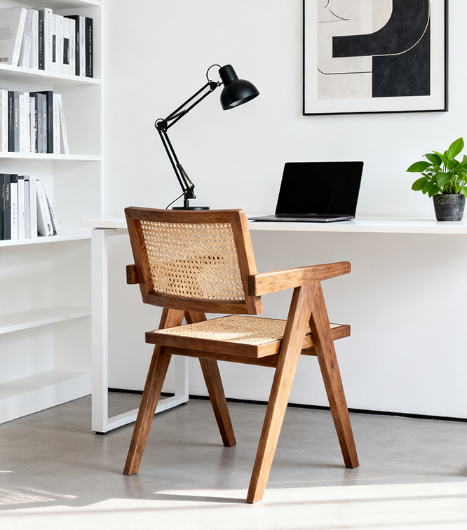 كرسي خشب